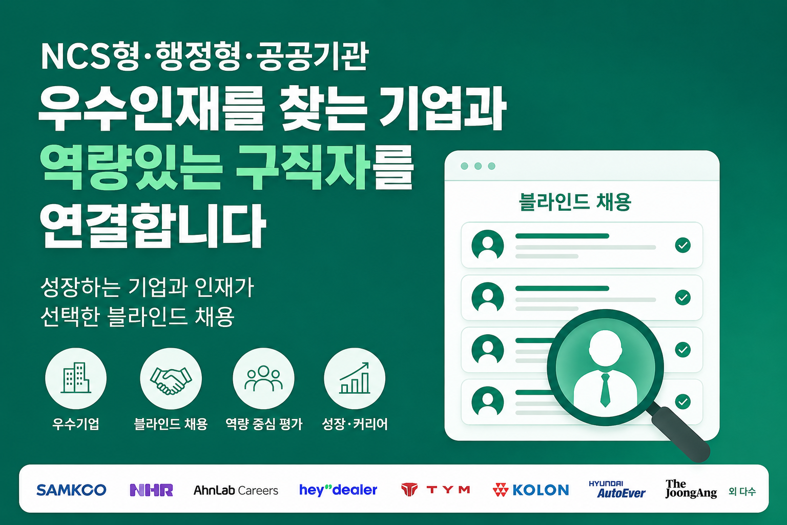 블라인드 인재풀